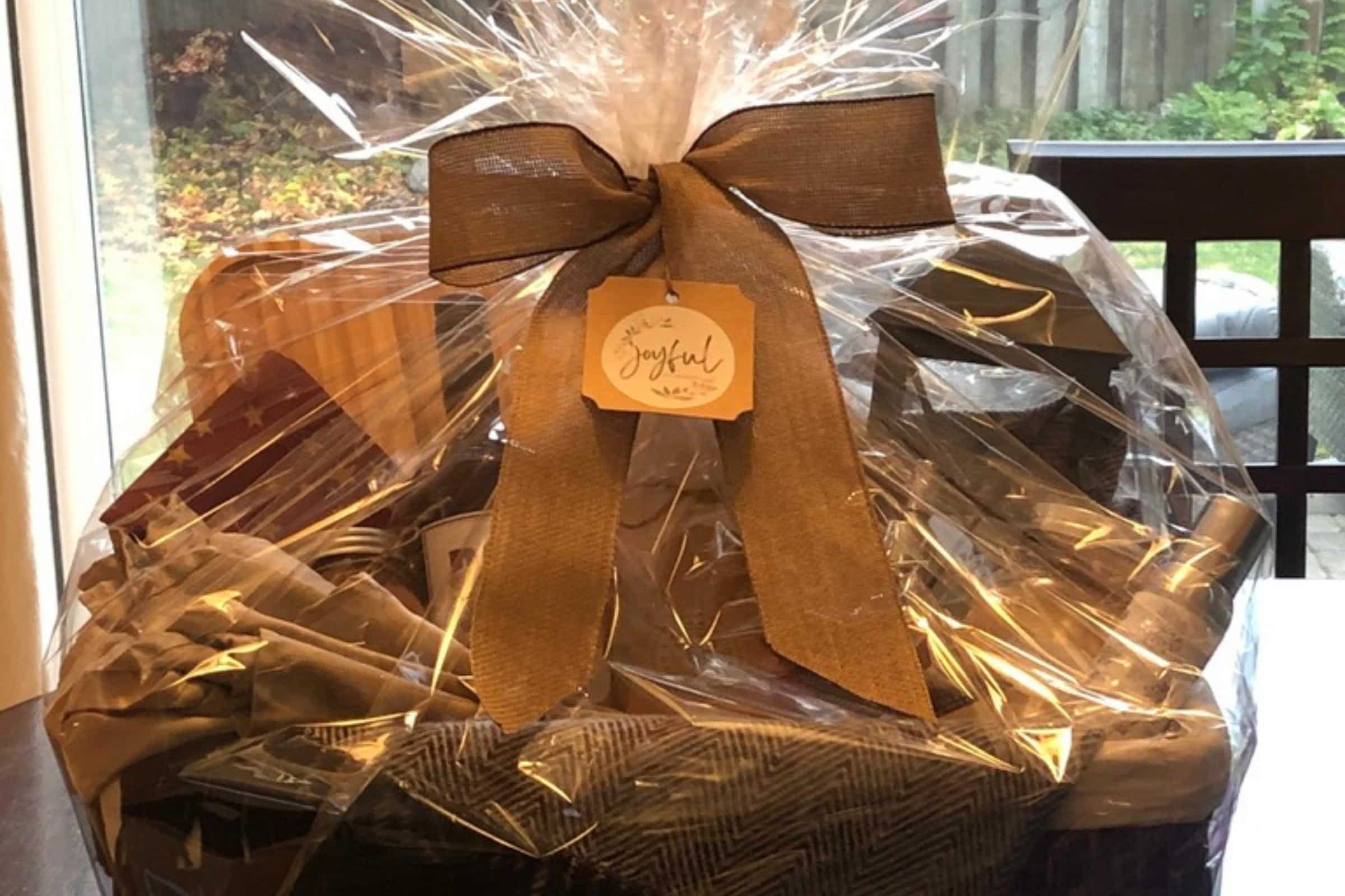 Festive Cheer XLarge Gift Basket ﻿Joyful Gift Baskets